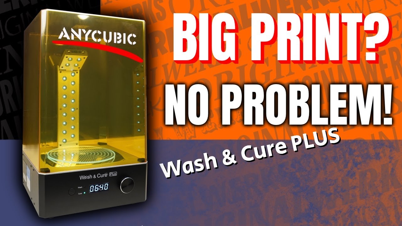 ANYCUBIC Wash & Cure Plus is Perfect for 3D Printing