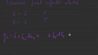 Famous Linear Econometrics: Panel Data with More Than 2 Time Periods Wealth