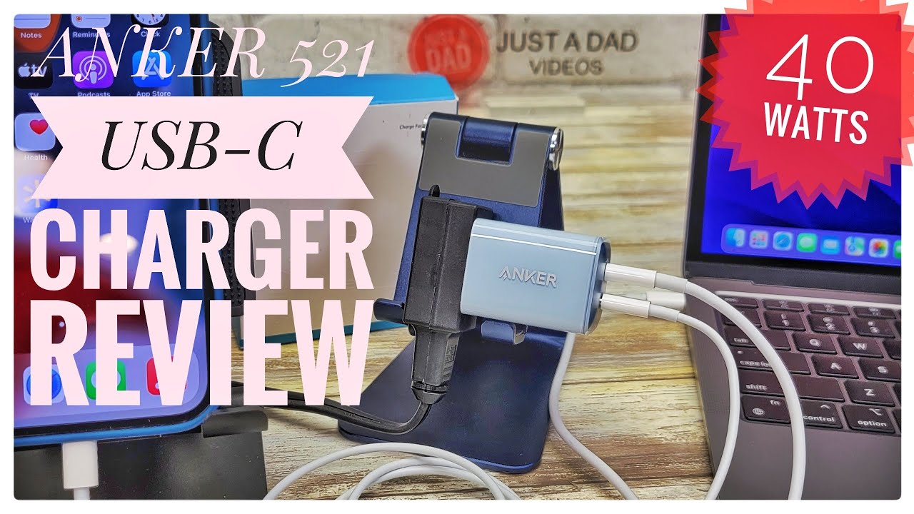 Review Anker 40W USBC Charger 521 Nano Pro PERFECT for iPhone
