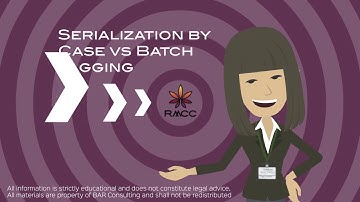 Serialization by Case vs Batch Tagging an RMCC METRC Best Practice