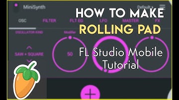 How To Make Rolling Pad - FL Studio Mobile 3  Tutorial