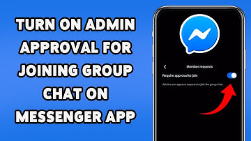How To Turn On Admin Approval For Joining Group Chat On Messenger App 2025 | Messenger App Feature