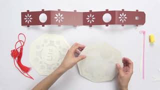 月饼灯笼Moon cake Lantern#MEIKEDIY#Mid-Autumn#tradition#art#familytime#手工#设计#儿童时光#快乐童年#happychildhood