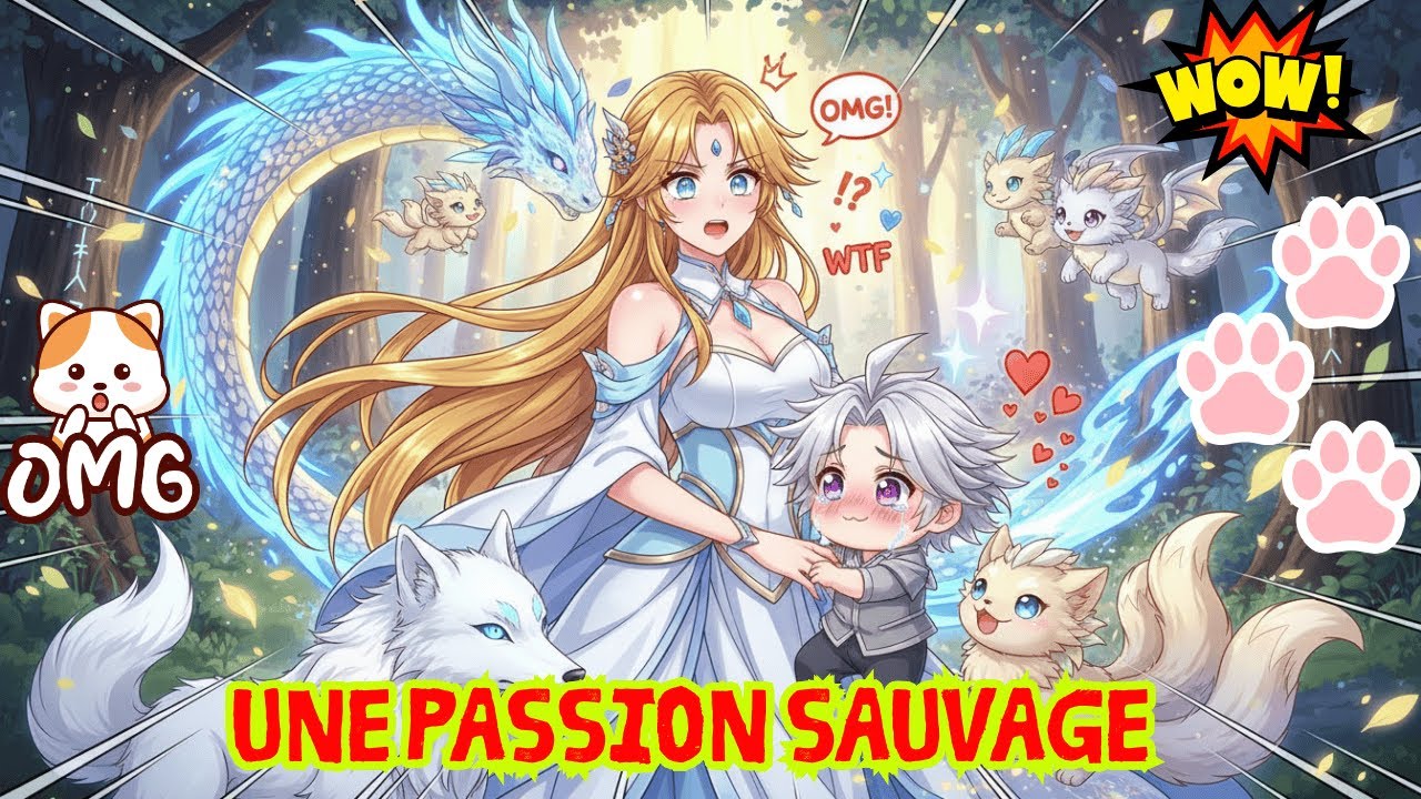 Résumé Manhwa : La fille qui traverse le monde bestial et fait fondre le roi dragon en chiot