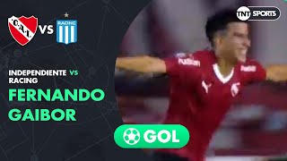 Fernando Gaibor (1-1) Independiente vs Racing | Fecha 20 - Superliga Argentina 2018/2019