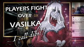 Players fight over Vasilka