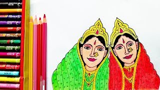 Hello friends, i am shivam muwel, welcome to our channel drawing art.
about this video :- friends aaj ki is me hum chamunda mata ban...