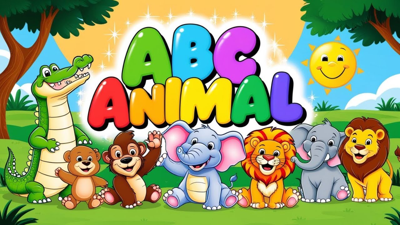 ABC Animal Sound Song for Kids | Fun Alphabet Learning with Animal ...