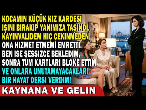 🏠 Görümcem eve taşındı, kaynanam ona hizmet etmemi istedi. Sessizce kartı bloke ettim. 💳