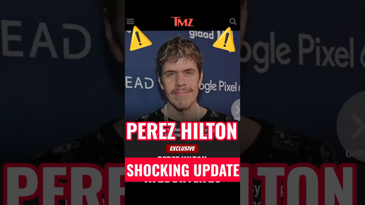Perez Hilton SHOCKING UPDATE from NEW DOCUMENTS #PerezHilton #celebrity #news