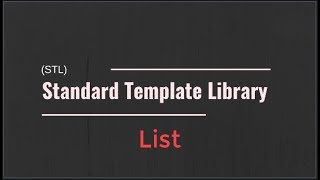 #05 [STL] - List