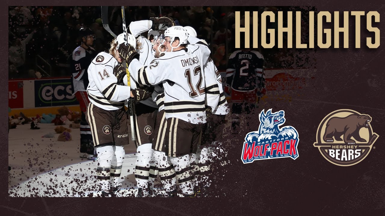 Hershey Bears Defeat Hartford in SO on Hockey Fights Cancer Night