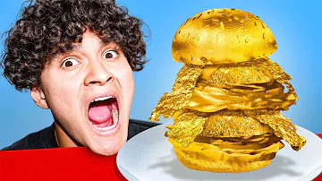 I Ate A $10,000 Golden Burger