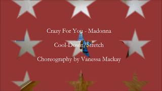 Crazy For You - Madonna - Zumba / Dance Fitness - 80's Cool-down/Stretch