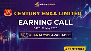 Century Enka Limited | CENTENKA | Earning Call | Alfa Finder