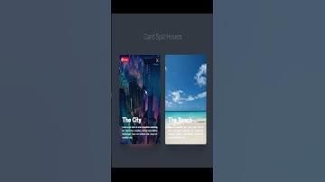 WOW! CSS CARD SPLITING HOVER EFFECT 🤩🤩