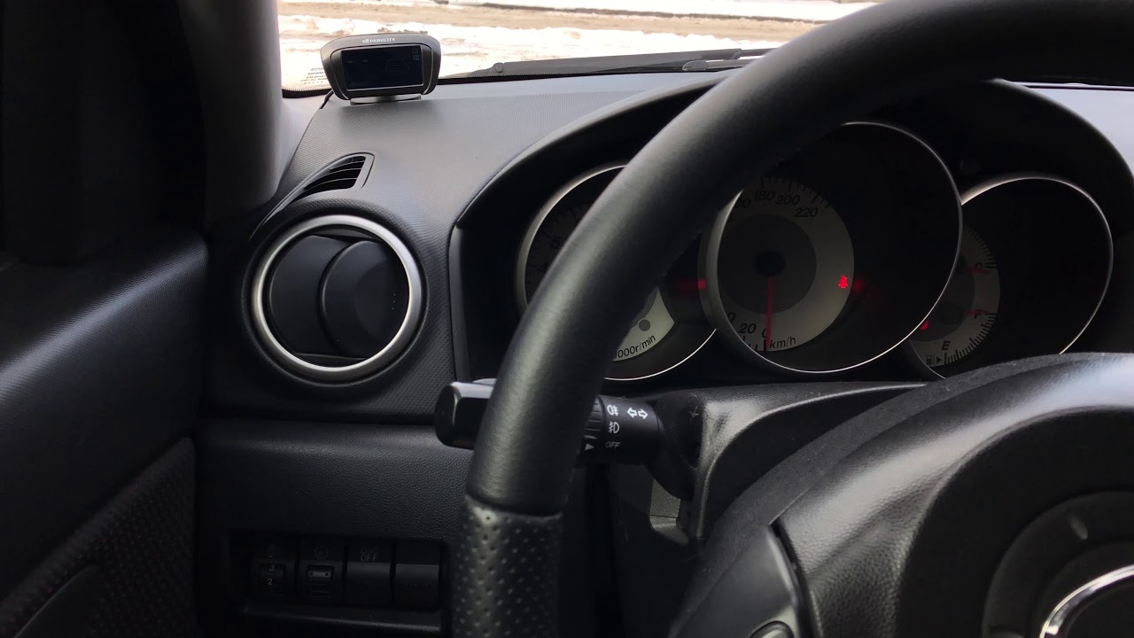 Mazda 3. Кнопка включения переднего парктроника - YouTube