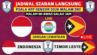 2026 AFF Championship Schedule - Indonesia vs Timor Leste - Live Indonesia National Team Schedule