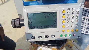 how can total station create the  file and add folder in the ts machine bhai stonex in survey by T.S