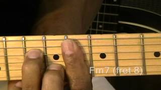 Guitar Chord Form Tutorial #15 Key Db Paul Jackson Soul R&B Jazz Chords Lesson @EricBlackmonGuitar chords