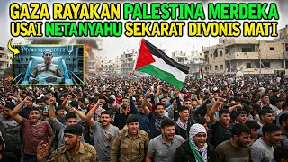 TAKBIR ❗ RIBUAN WARGA GAZA BERKUMPUL RAYAKAN KEMERDEKAAN PALESTINA ATAS ISRAEL