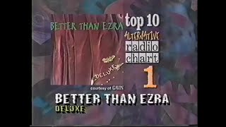 Top 10 Alternative Radio Chart on MTV 120 Minutes (1995.05.14) Better Than Ezra  Elastica Green Day