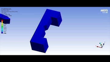 Ansys Explicit Dynamics - Charpy Impact Test for Stainless Steel