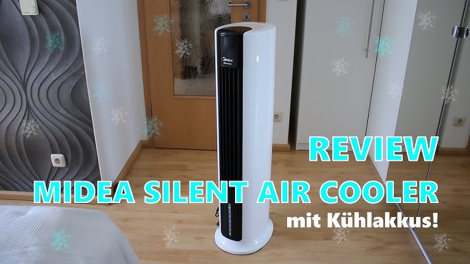 AC100-20AR, Cooler Unboxing and test first 55W YouTube Air Standart/Midea - -