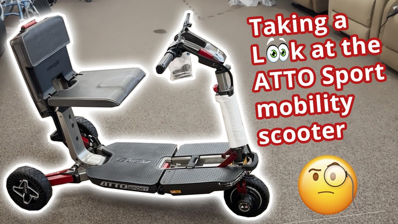 Could the ATTO Sport be the worlds BEST COMPACT mobility scooter? I