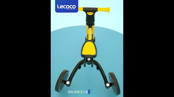Lecoco Tiny Pro Kids Tricycle Vs Balance Bike for 18 months to 5 years old