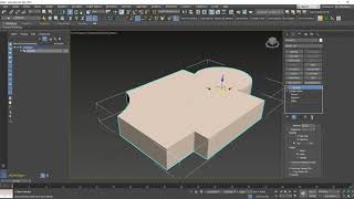 Lesson 10-3DS Max-Total Beginners-2D Shapes Intro-part 4- Booleans - Outline