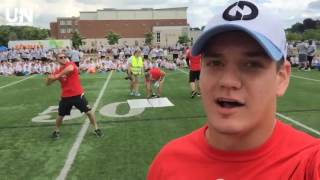 Glenn Gronkowski Lends Helping Hand at Rob's Pro Camp