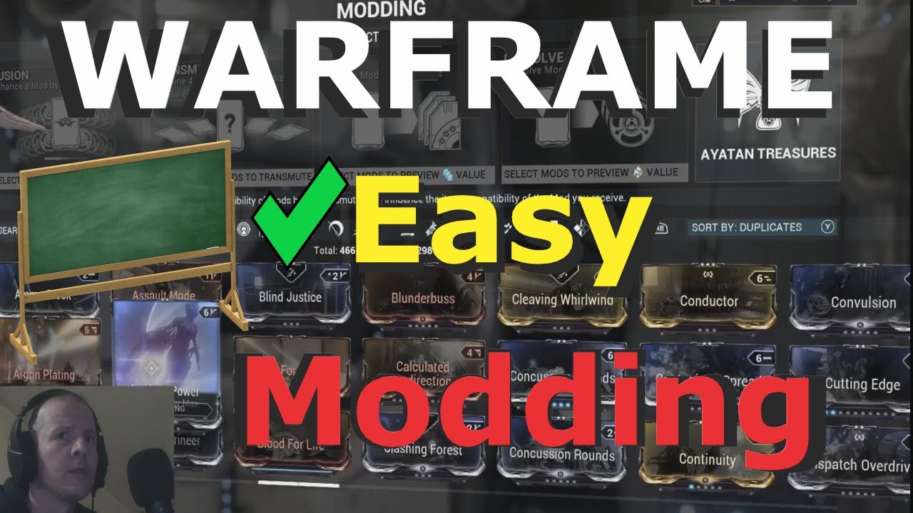 Warframe Mods - Modding Made Managable - YouTube