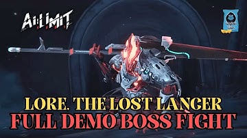 AI LIMIT Demo | Lore The Lost Lancer | Full Boss Fight