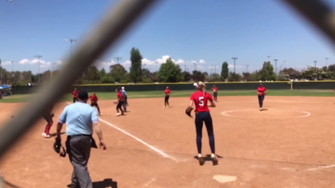 Craziest Softball Pickle YouTube