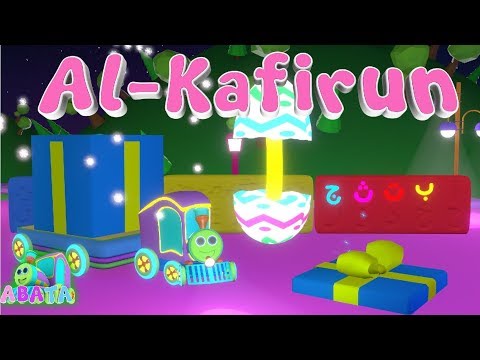 Murottal Juz Amma Al Kafirun Animation 3D Learning Letters Arabic Alphabet Abata