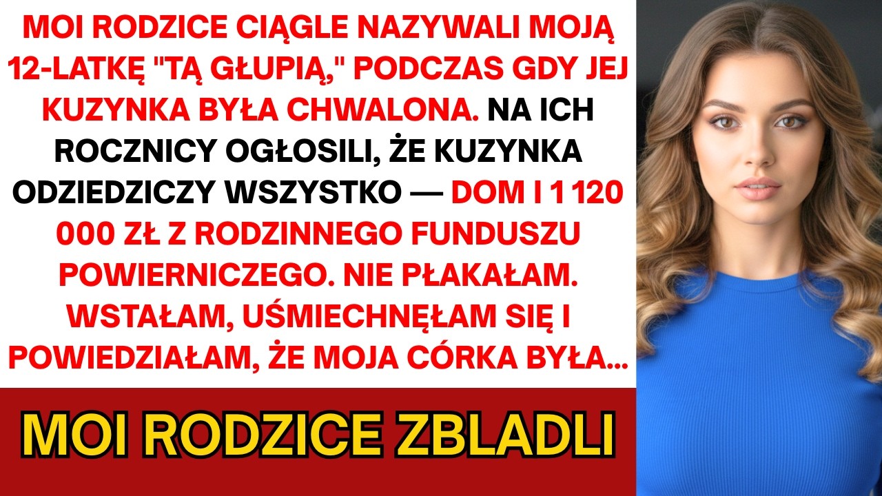 Na rocznicy rodziców próbowali wymazać moje 12-letnie dziecko na oczach wszystkich