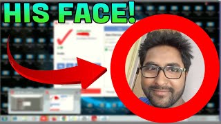HIS FACE! Scammer RUNS after I get PICTURES of HIM!