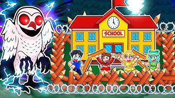 We Built A WORKING SCHOOL In 99 Nights In The Forest! (Roblox)