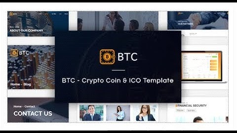 BTC - Crypto Coin & ICO Template | Themeforest Templates