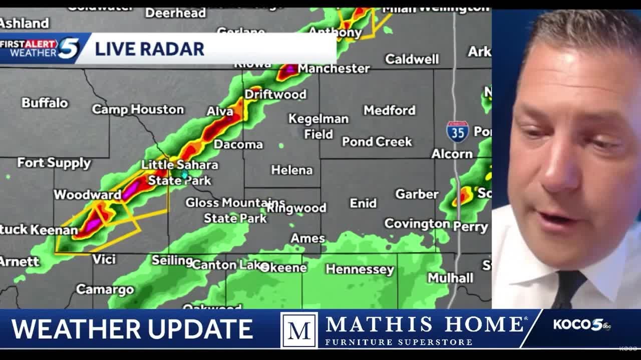 WATCH: Oklahoma severe weather update amid tornado watch (April 17 ...
