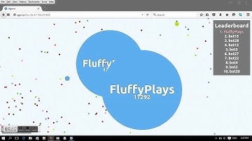 Agario instant merge 100k mass! (With bots playing)