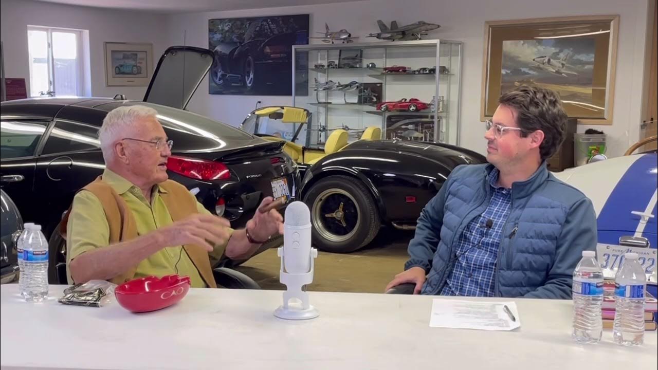 Bob Lutz (GM/BMW/Ford/Chrysler) Part 1 Interview "Troubled Youth