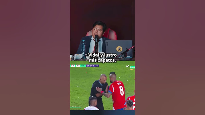 Penal anulado Perú vs Chile.