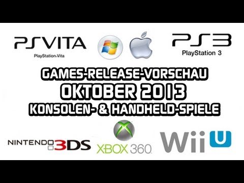 Games-Release-Vorschau - Oktober 2013 - Konsole &amp; Handheld // powered by Konsolenschnäppchen.de