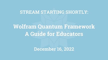 Wolfram Quantum Framework: A Guide for Educators