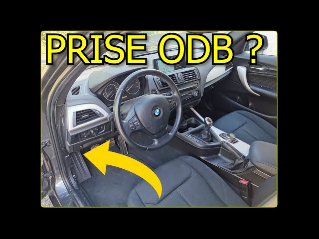 BMW F20 : Emplacement PRISE OBD #tutoriel #vam #astuce #voiture