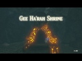 The Legend of Zelda: Breath of the Wild - Gee Ha'rah Shrine