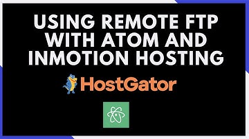 How to create ftp connection using atom editor