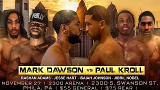 RDR Promotions--Kroll vs Dawson Jr. Press Conference